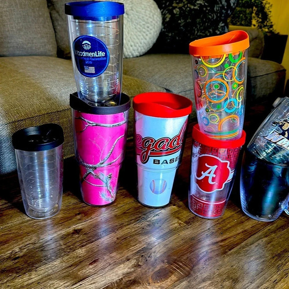 15Pc Bundle: Tervis Tumblers/Cups Assorted Styles/Sizes/Colors - Picture 5 of 12